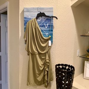 NWT Jessica Simpson Green Moss Dress (M)